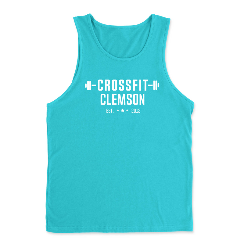 Mens 2X-Large TAHITI_BLUE Tank Top