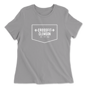 Womens 2X-Large SOLID_ATHETIC_GREY Relaxed Jersey T-Shirt