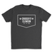 Mens 2X-Large CHARCOAL T-Shirt