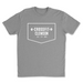 Mens 2X-Large DARK_HEATHER_GREY T-Shirt