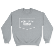 Mens 2X-Large GRAY_HEATHER Midweight Sweatshirt