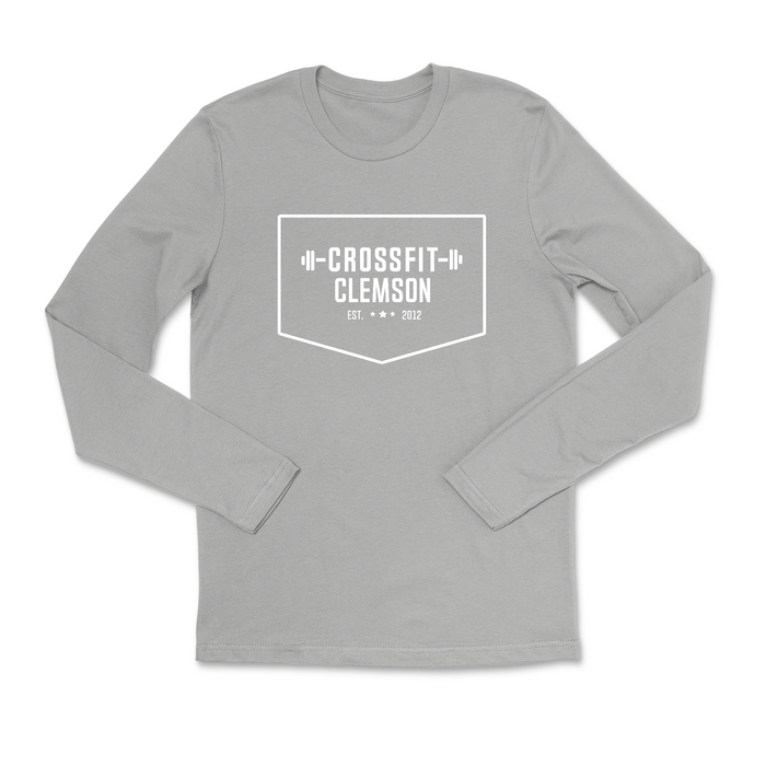 Mens 2X-Large HEATHER_GRAY Long Sleeve