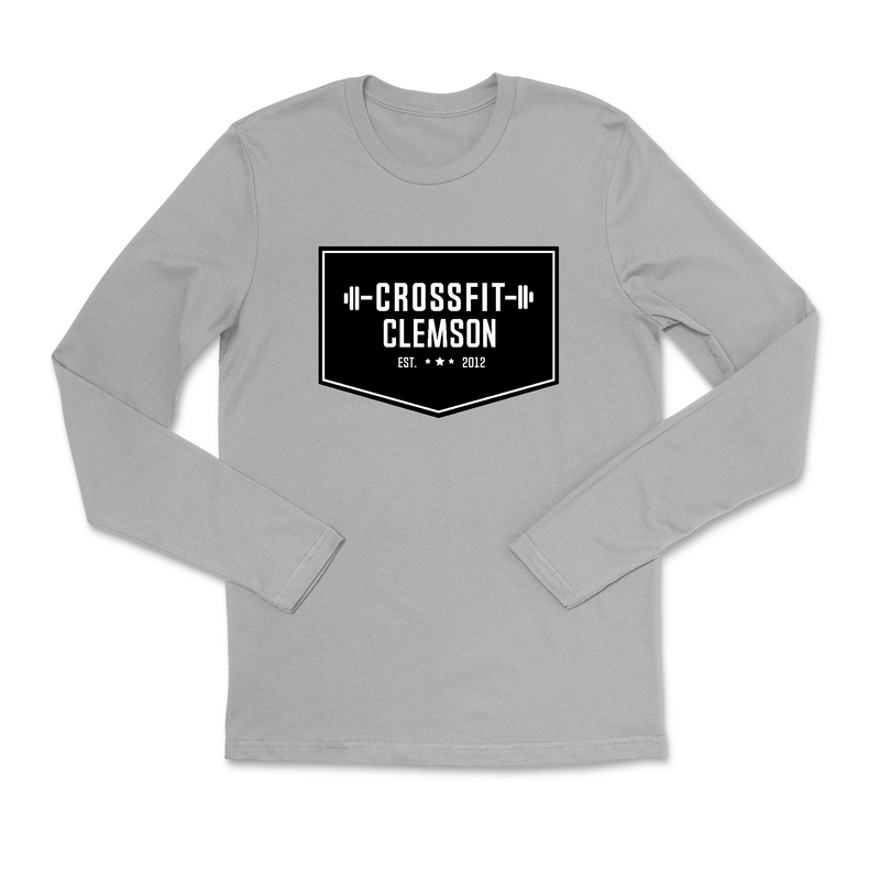 Mens 2X-Large HEATHER_GRAY Long Sleeve