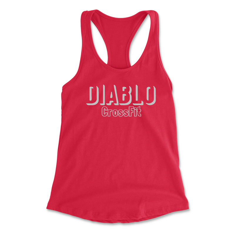 Diablo CrossFit Gray Womens - Tank Top