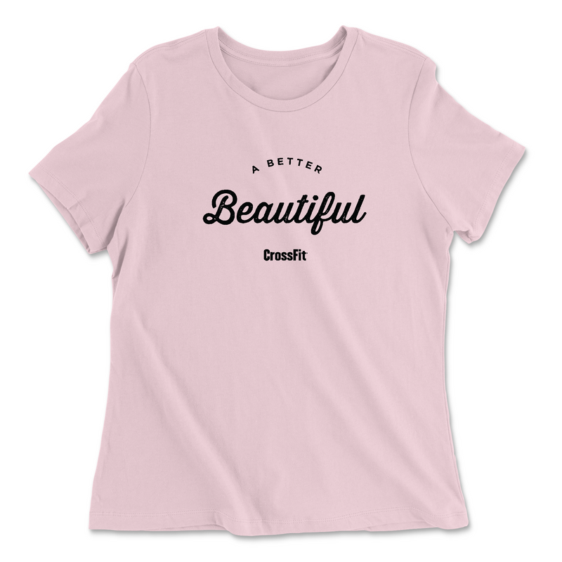 Womens 2X-Large PINK Relaxed Jersey T-Shirt