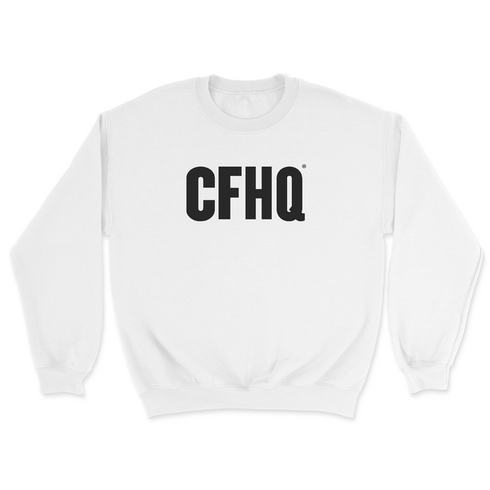 Mens 2X-Large WHITE Midweight Sweatshirt