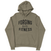 Mens 2X-Large OLIVE Hooded T-Shirt