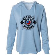 Womens 2X-Large MISTY_BLUE Hoodie