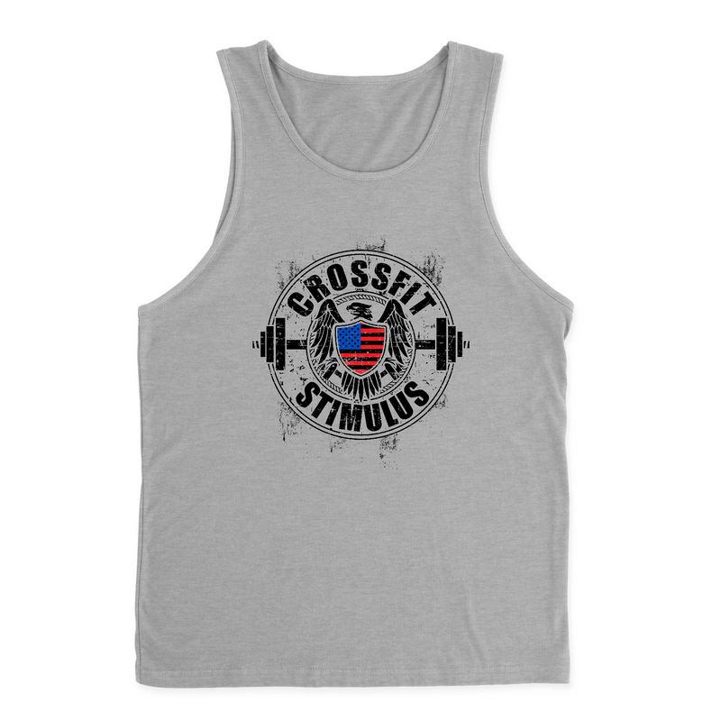 Mens 2X-Large HEATHER_GRAY Tank Top