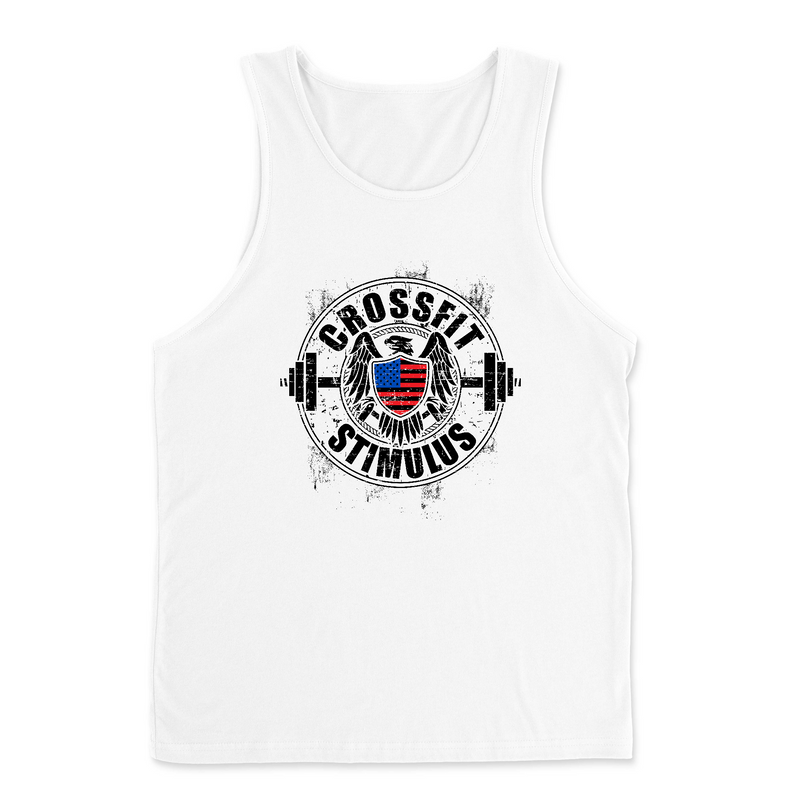 Mens 2X-Large WHITE Tank Top