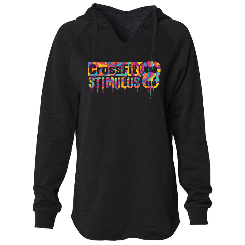 Womens 2X-Large BLACK Hoodie