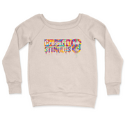 Womens 2X-Large BONE CrewNeck