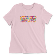 Womens 2X-Large PINK Relaxed Jersey T-Shirt