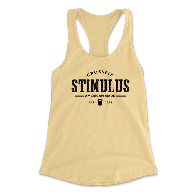 Womens 2X-Large BANANA_CREAM Tank Top