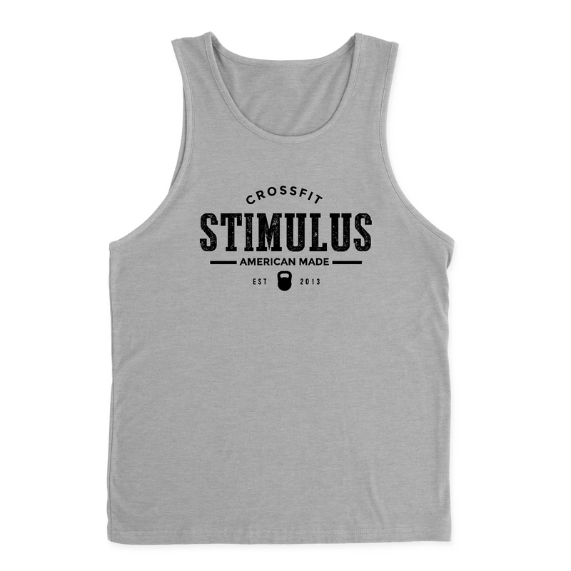 Mens 2X-Large HEATHER_GRAY Tank Top