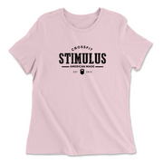 Womens 2X-Large PINK Relaxed Jersey T-Shirt