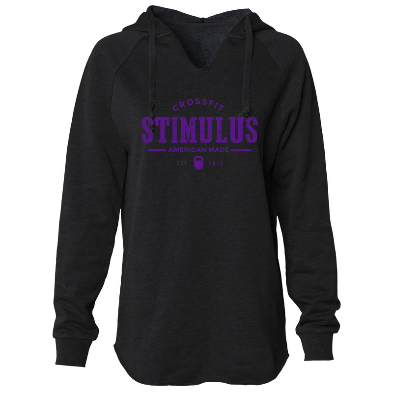 Womens 2X-Large BLACK Hoodie