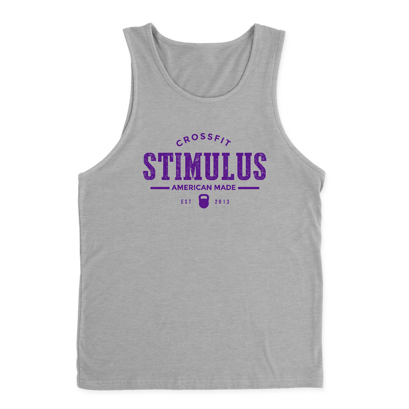 Mens 2X-Large HEATHER_GRAY Tank Top