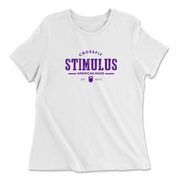 Womens 2X-Large WHITE Relaxed Jersey T-Shirt