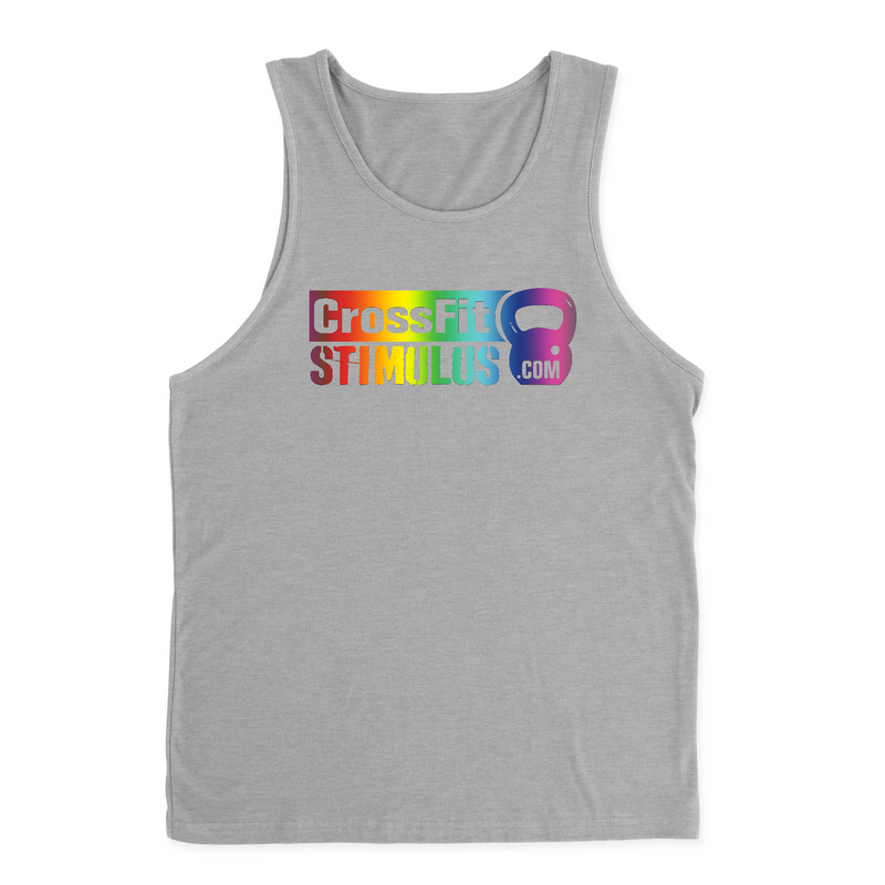 Mens 2X-Large HEATHER_GRAY Tank Top