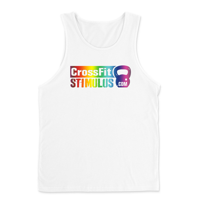 Mens 2X-Large WHITE Tank Top