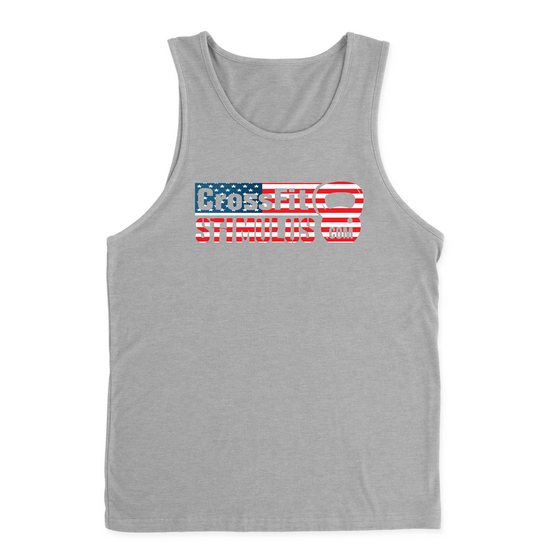 Mens 2X-Large HEATHER_GRAY Tank Top