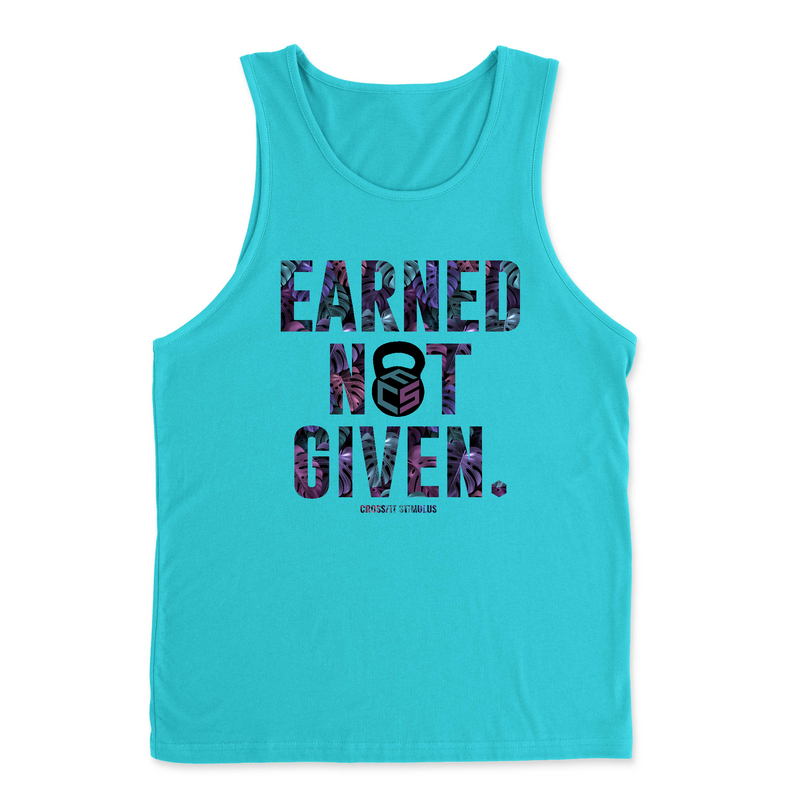 Mens 2X-Large TAHITI_BLUE Tank Top