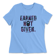 Womens 2X-Large CAROLINA_BLUE Relaxed Jersey T-Shirt