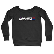 Womens 2X-Large BLACK CrewNeck