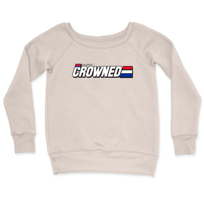 Womens 2X-Large BONE CrewNeck