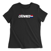 Womens 2X-Large BLACK Relaxed Jersey T-Shirt