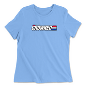 Womens 2X-Large CAROLINA_BLUE Relaxed Jersey T-Shirt