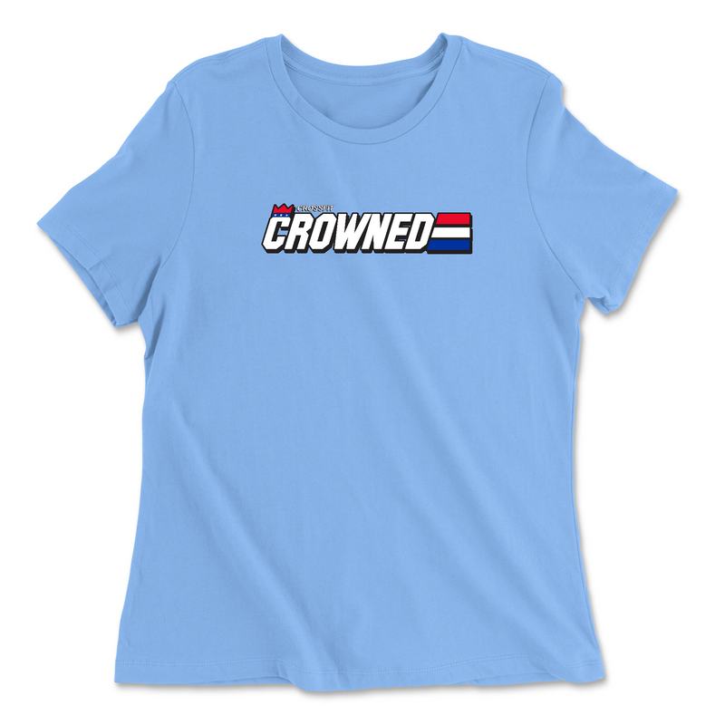 Womens 2X-Large CAROLINA_BLUE Relaxed Jersey T-Shirt