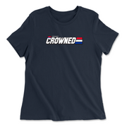 Womens 2X-Large NAVY Relaxed Jersey T-Shirt