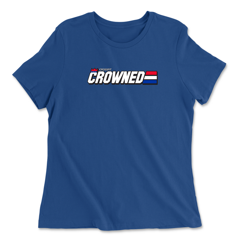 Womens 2X-Large TRUE_ROYAL Relaxed Jersey T-Shirt