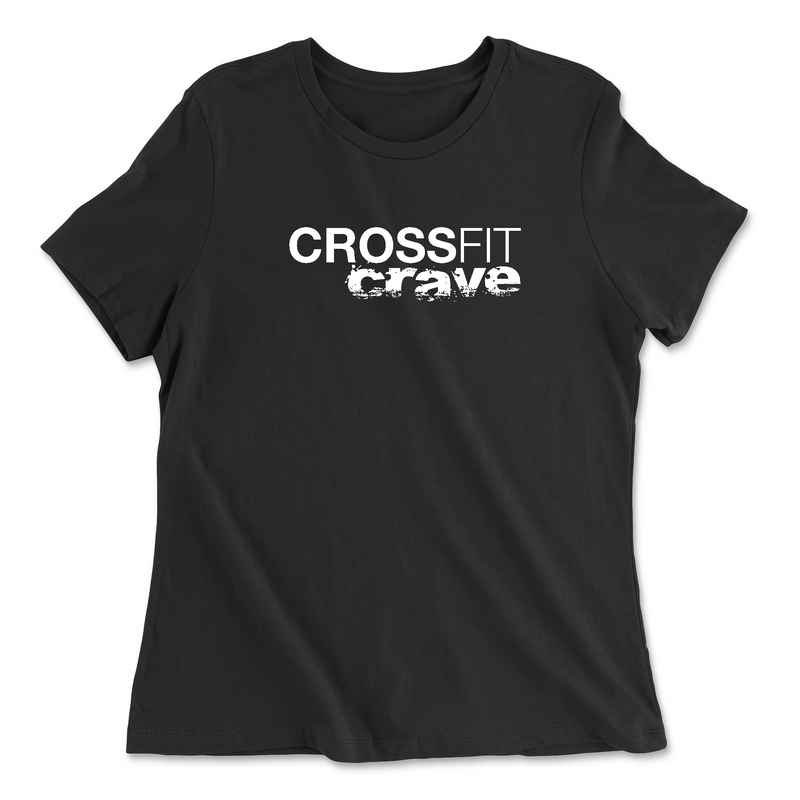 Womens 2X-Large BLACK Relaxed Jersey T-Shirt