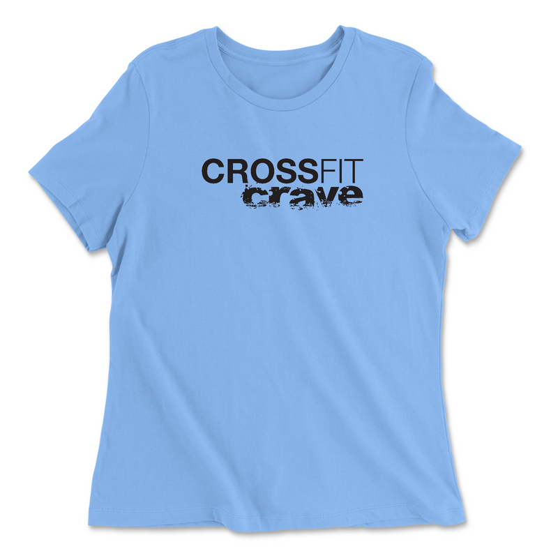 Womens 2X-Large CAROLINA_BLUE Relaxed Jersey T-Shirt