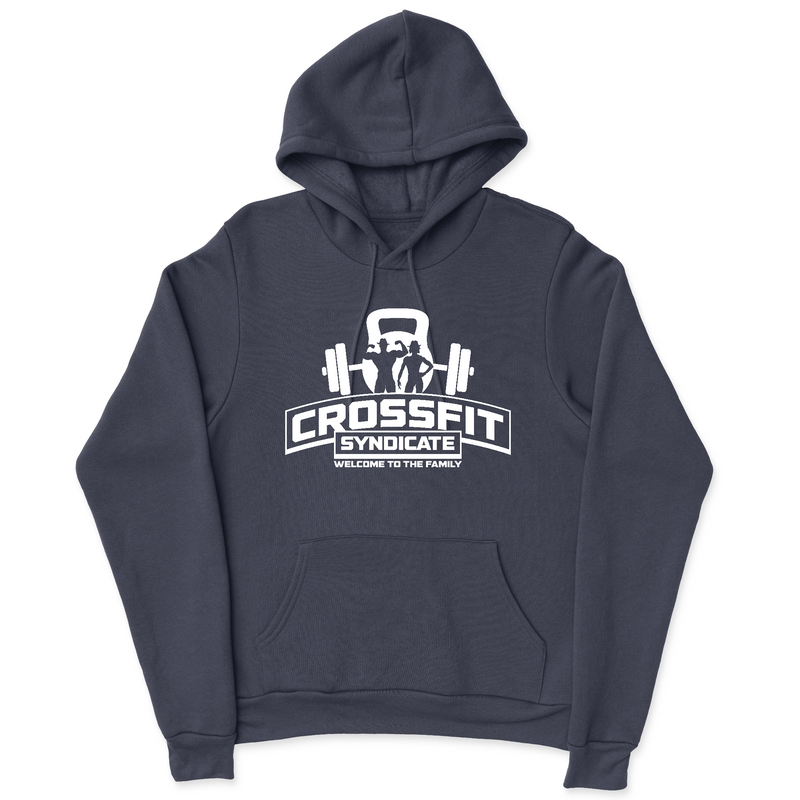 CrossFit Syndicate One Color White Mens - Hoodie