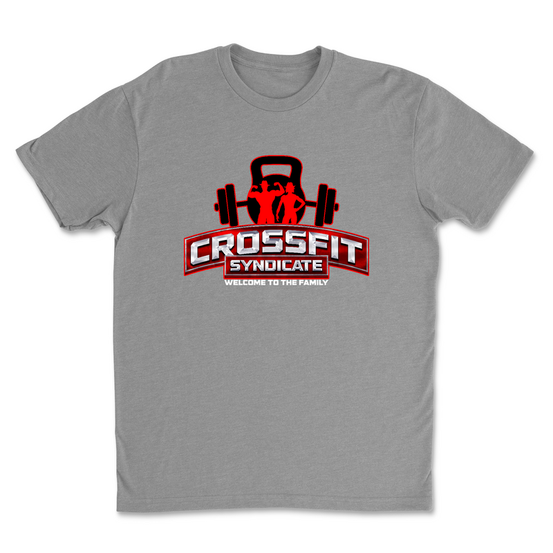 CrossFit Syndicate White Mens - T-Shirt