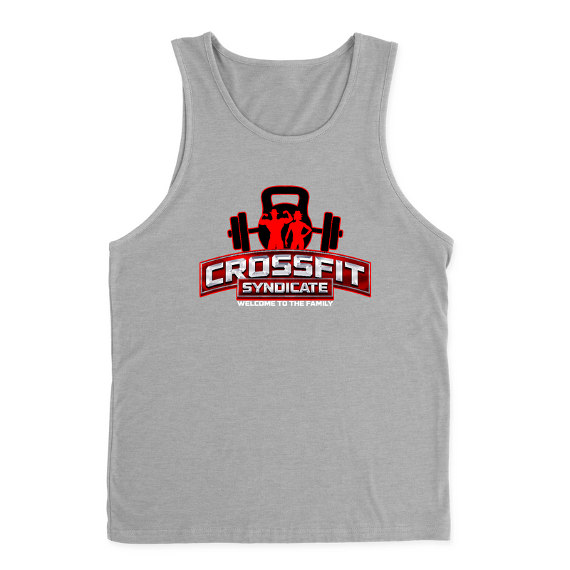 CrossFit Syndicate White Mens - Tank Top