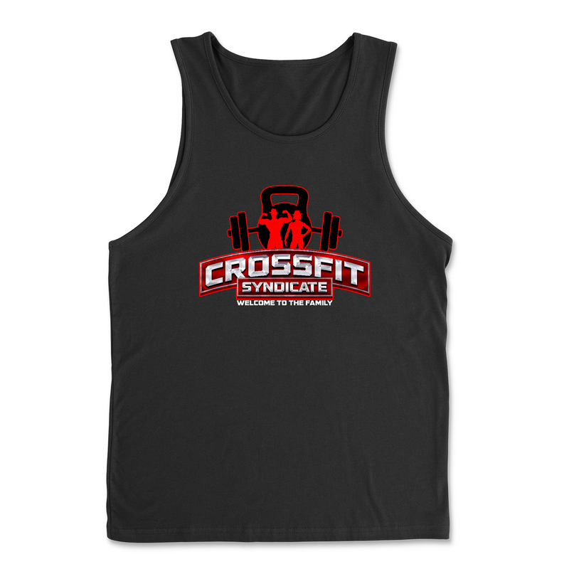 CrossFit Syndicate White Mens - Tank Top