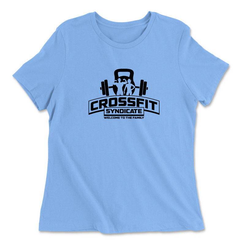 CrossFit Syndicate One Color Womens - Relaxed Jersey T-Shirt