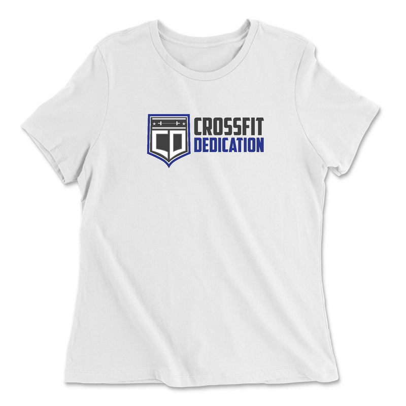 Womens 2X-Large WHITE Relaxed Jersey T-Shirt