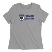 Womens 2X-Large SOLID_ATHETIC_GREY Relaxed Jersey T-Shirt