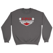 Mens 2X-Large CHARCOAL Midweight Sweatshirt