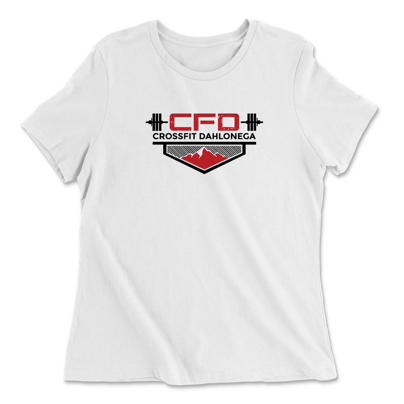 Womens 2X-Large WHITE Relaxed Jersey T-Shirt