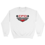 Mens 2X-Large WHITE Midweight Sweatshirt