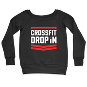 Womens 2X-Large BLACK CrewNeck