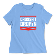 Womens 2X-Large CAROLINA_BLUE Relaxed Jersey T-Shirt