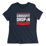 Womens 2X-Large NAVY Relaxed Jersey T-Shirt